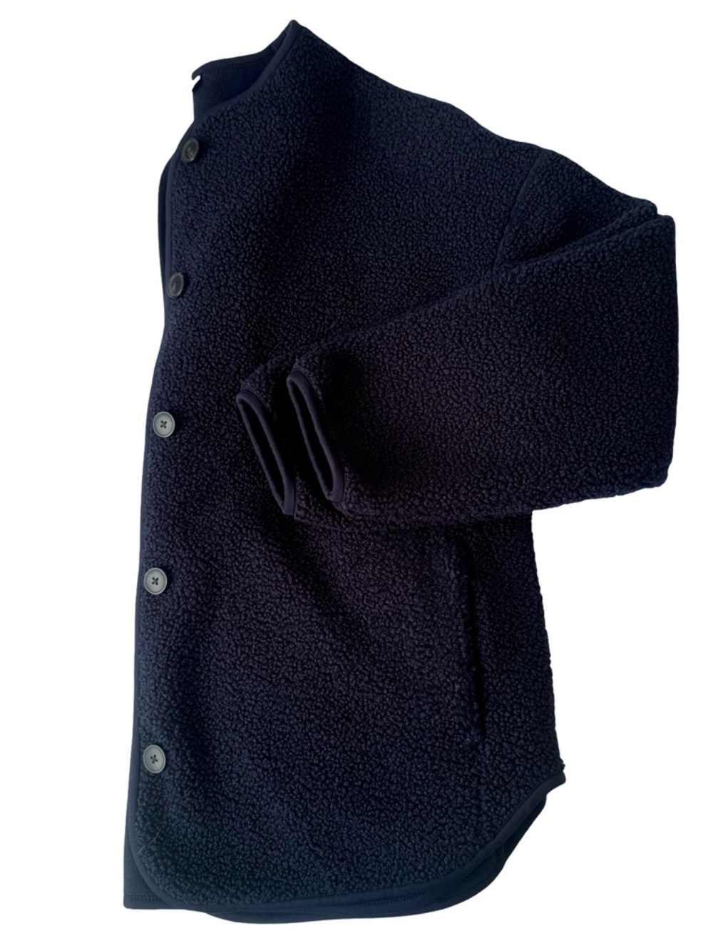 Uniqlo Pile Lined Fleece Relaxed Cardigan - Picture 3 of 6